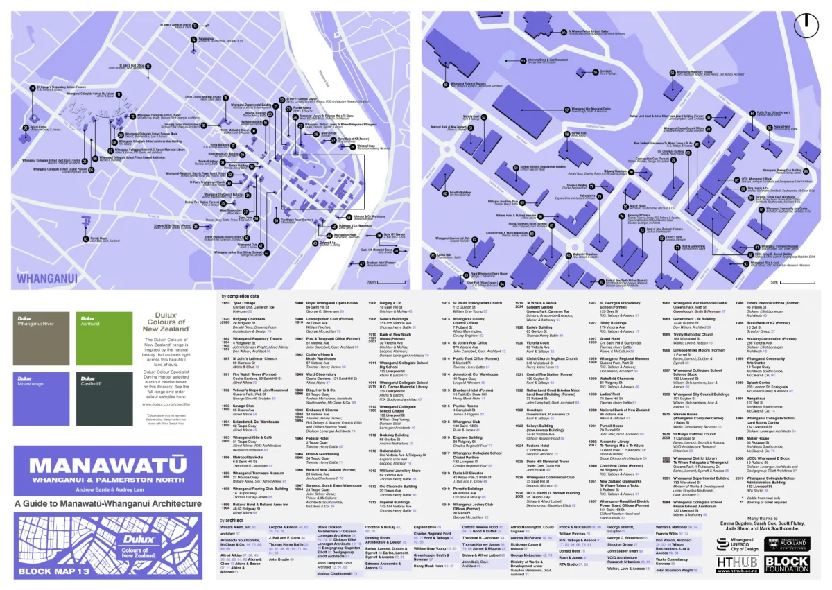 A Guide to Manawatu - BLOCK Map
